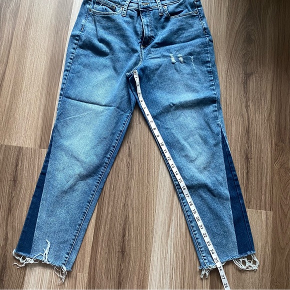 💙Color Block Jeans - Picture 9 of 12